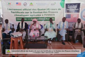 Cérémonie de lancement officiel des 4 cours de certificat à l’USSEIN